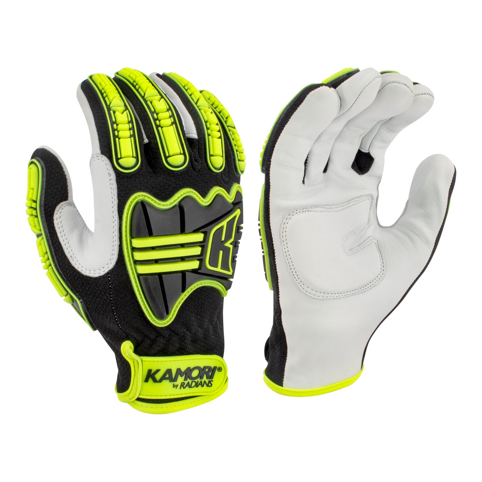 RWG152 KAMORI® A6 White Grain Goatskin Palm With TPR - Size S
