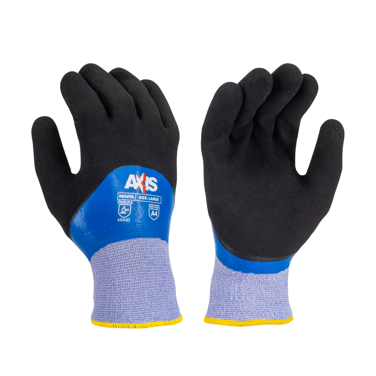 RWG605 Cut Protection Level A4 Cold Weather Glove - Size L