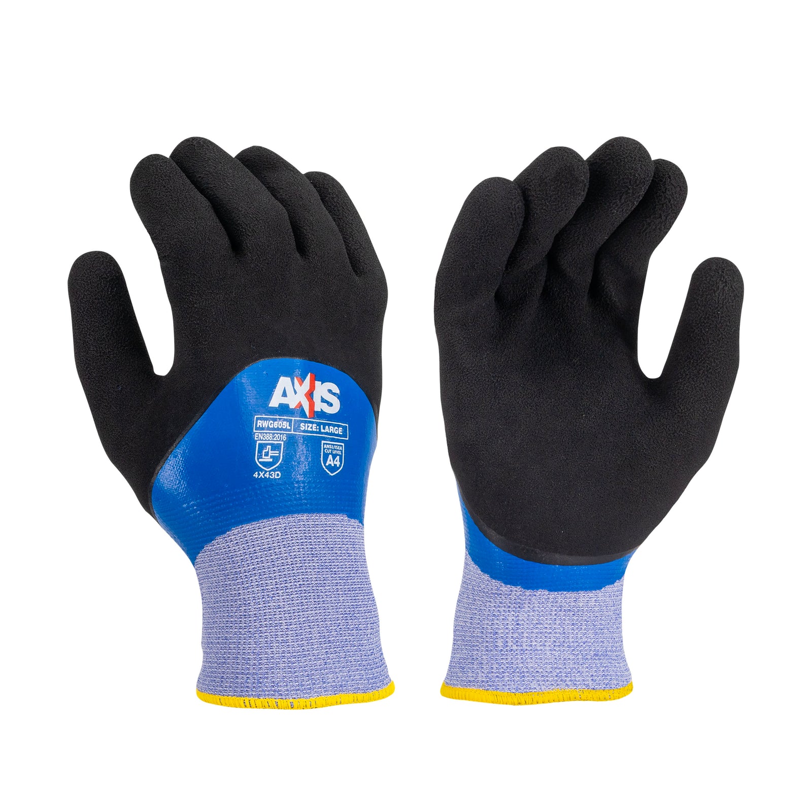 RWG605 Cut Protection Level A4 Cold Weather Glove - Size L