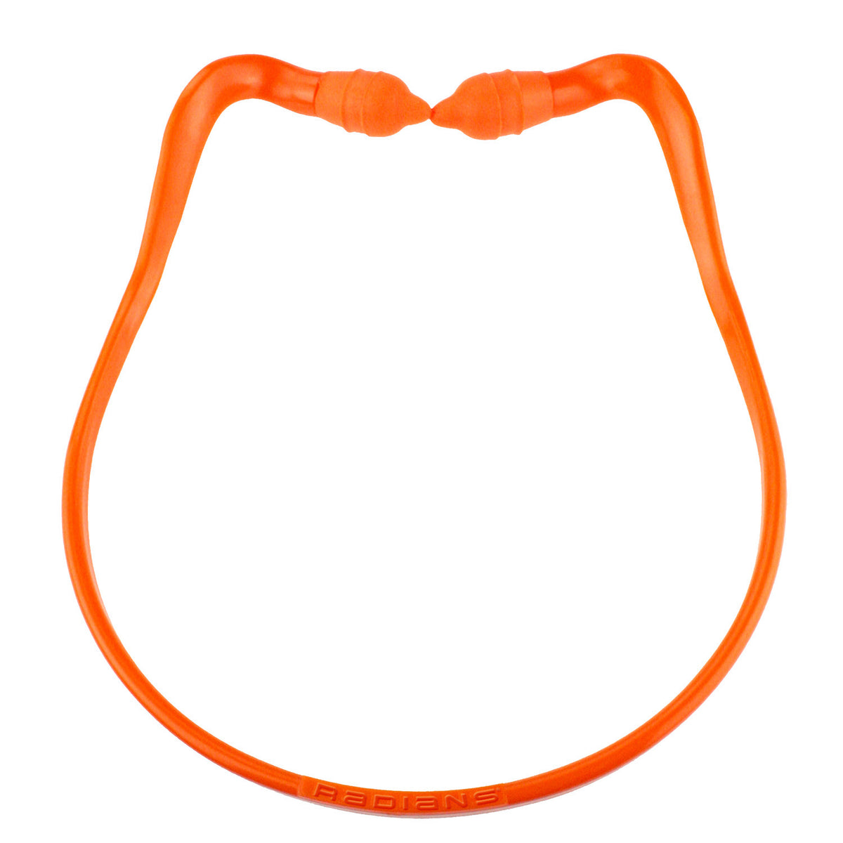 Rad-Band™ 2 Banded Earplugs - Orange Band / Orange Pods