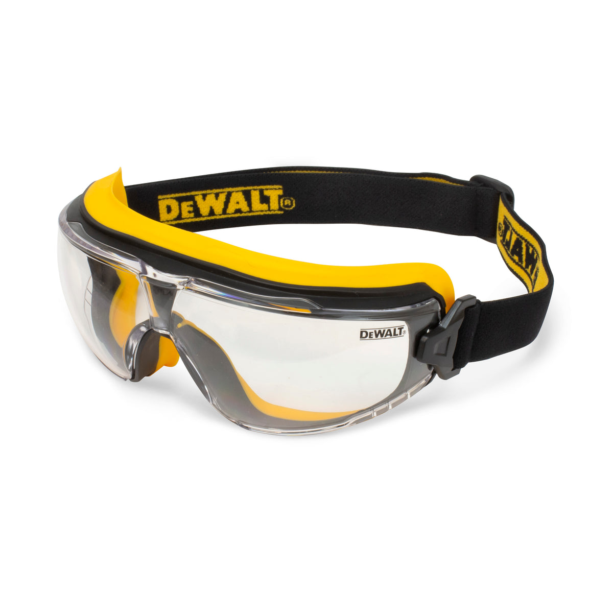 DPG84 Insulator™ Safety Goggle - Black/Yellow Frame - Clear Anti-Fog Lens