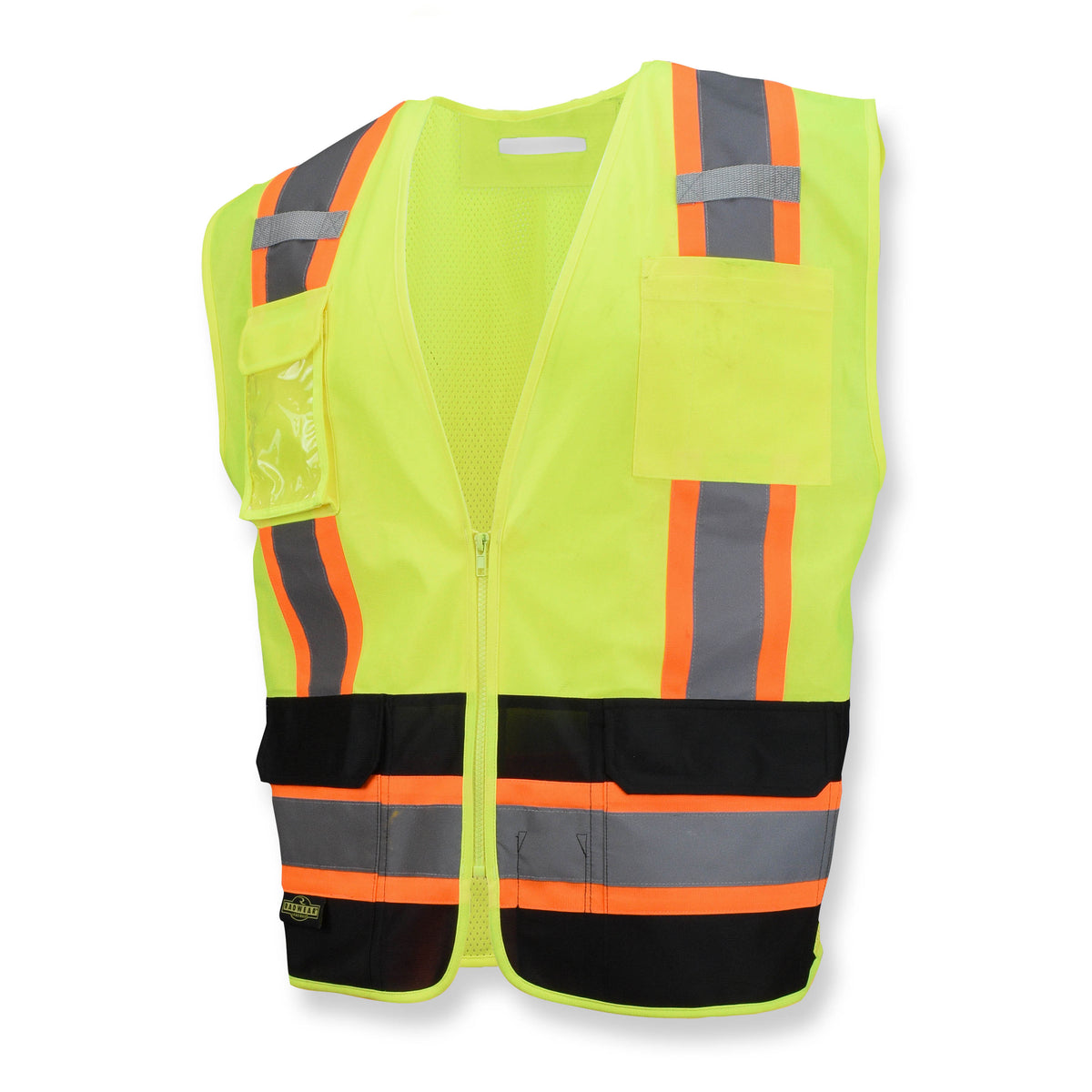 SV6B Two Tone Surveyor Type R Class 2 Solid Front Mesh Back Safety Vest - Size 3X
