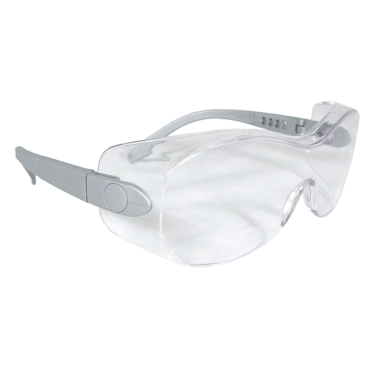 Sheath™ OTG Safety Eyewear - Black Frame - Smoke Lens
