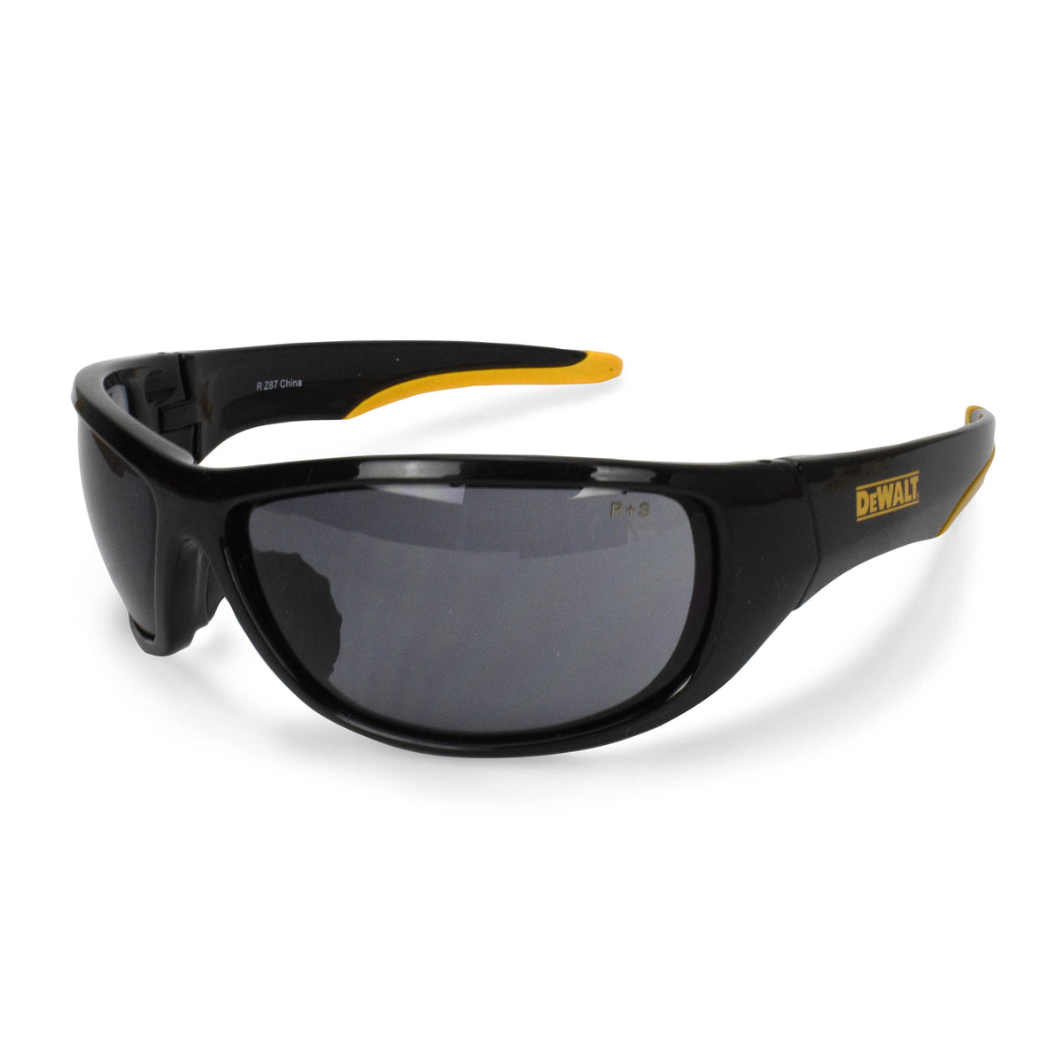 DPG94 Dominator™ Protective Eyewear - Black/Yellow Frame - Gradient Lens