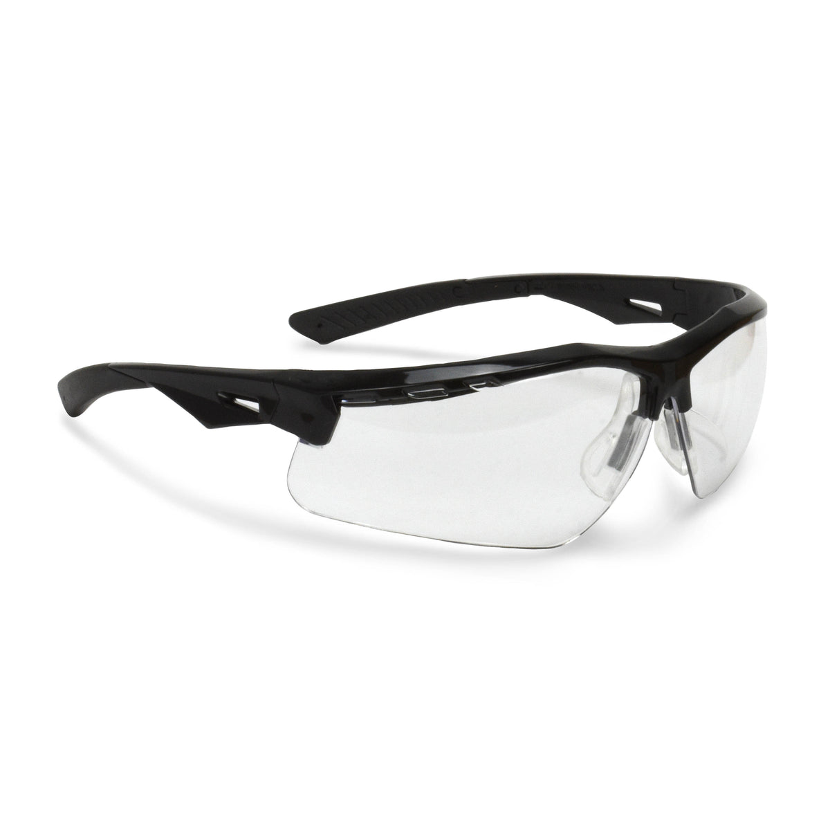 Thraxus™ IQ Safety Eyewear - Gun Metal Frame - Smoke IQ Anti-Fog Lens