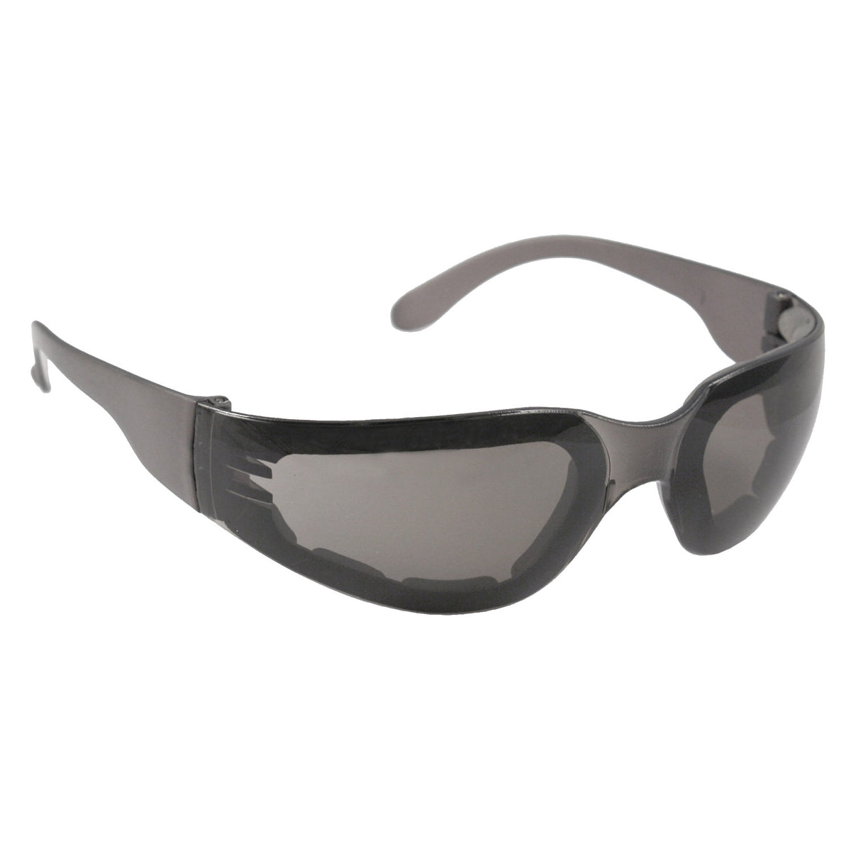Mirage™ Foam Safety Eyewear - Clear Frame - Clear Anti-Fog Lens