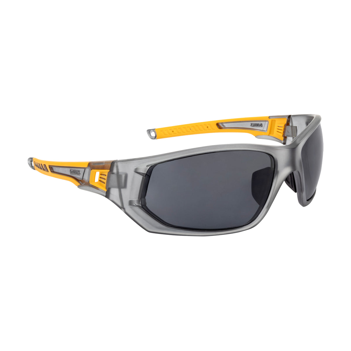 DPG112 Miter® Protective Eyewear - Gray/Yellow Frame, Clear Lens