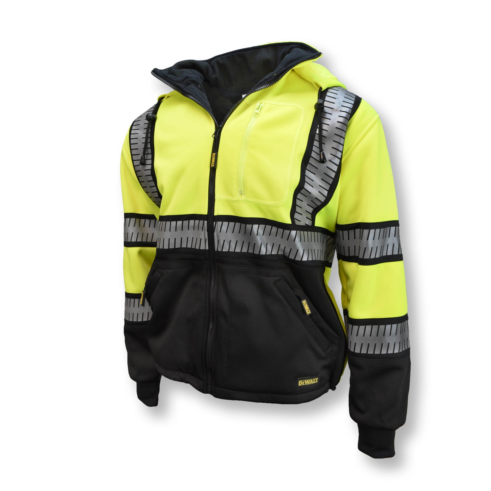 DSJ32-3 Deluxe Zip Front Class 3 Hoodie - Size L
