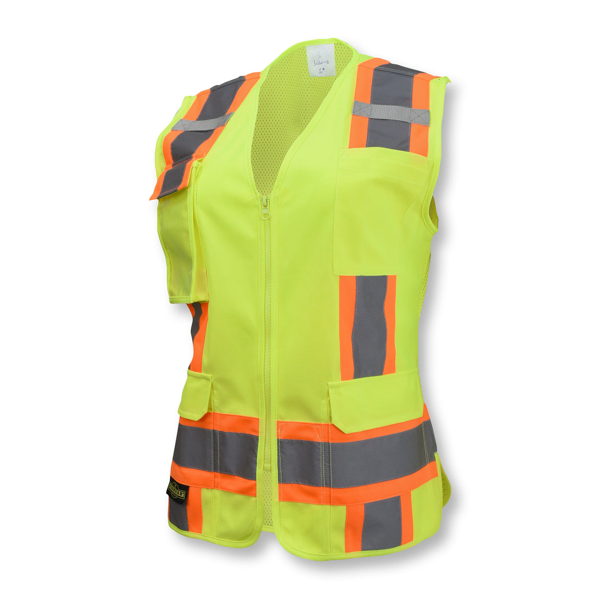 SV6W Two Tone Surveyor Type R Class 2 Women's Safety Vest - Orange - Size XL