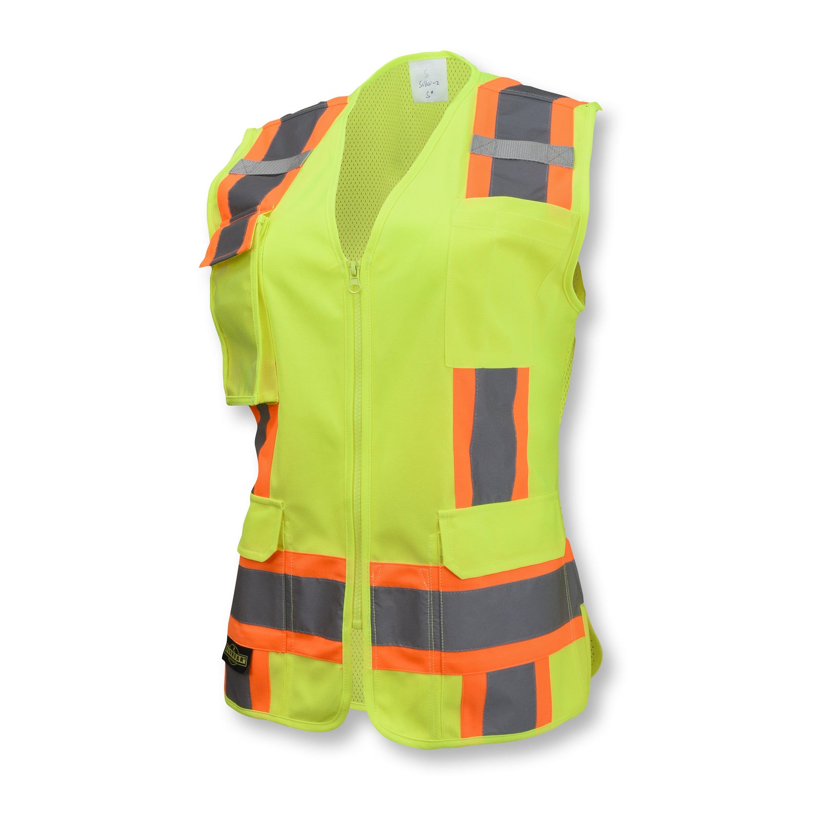 SV6W Two Tone Surveyor Type R Class 2 Women's Safety Vest - Orange - Size XL