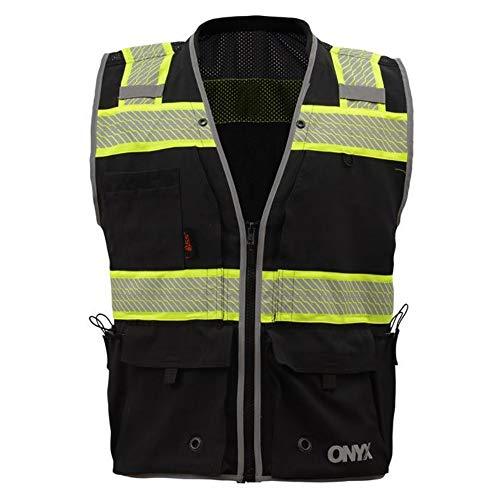 Firstahl Onyx Surveyor&#39;s Safety Vest - Work Wear - High Visibility
