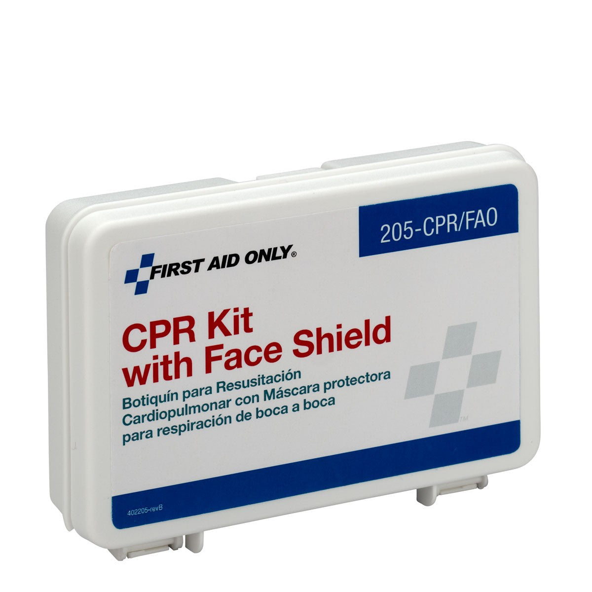 CPR Kit, Single Use, Plastic Case - BS-FAK-205-CPR/FAO-1-FM