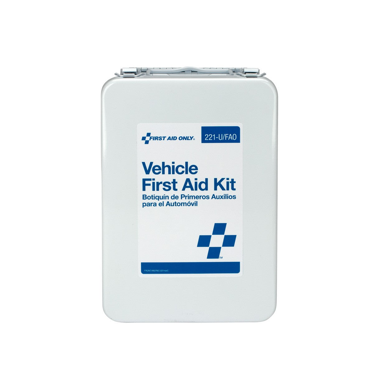 25 Person Vehicle First Aid Kit, Metal Case - W-221-U/FAO