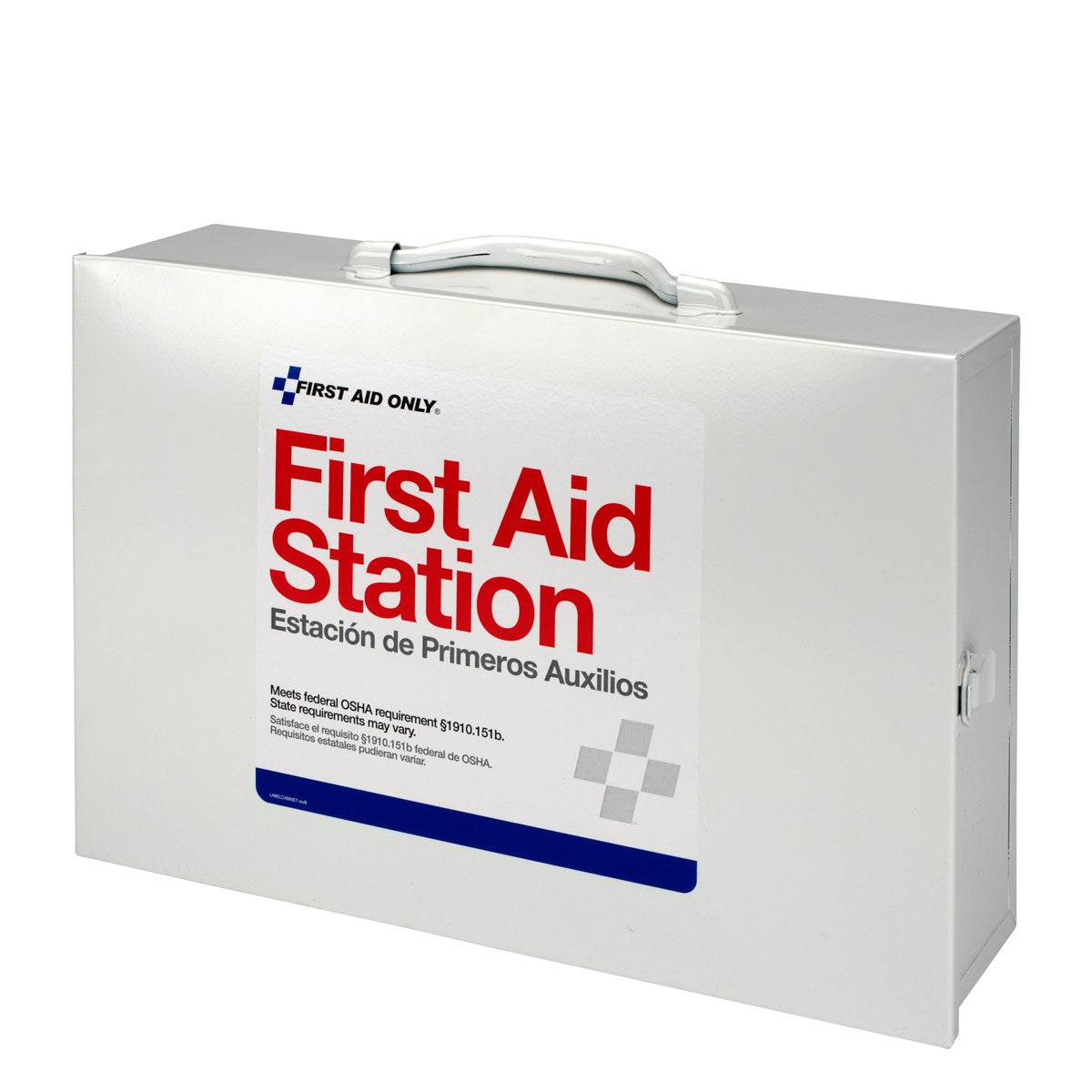 75 Person 2 Shelf First Aid Steel Cabinet - W-6135
