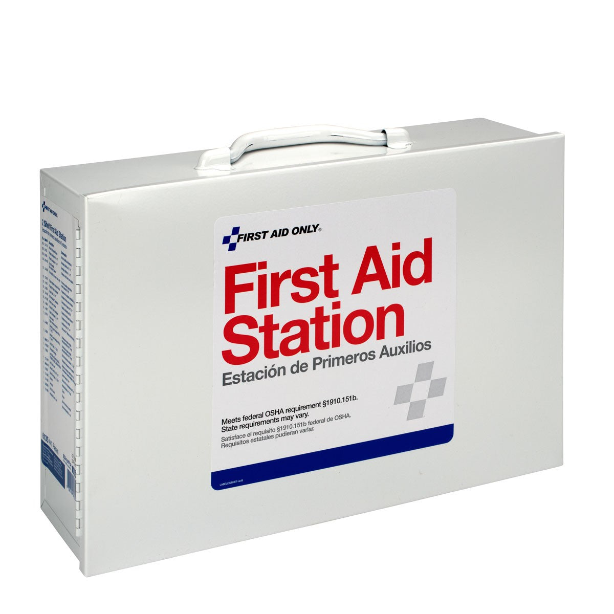 75 Person 2 Shelf First Aid Steel Cabinet - W-6135