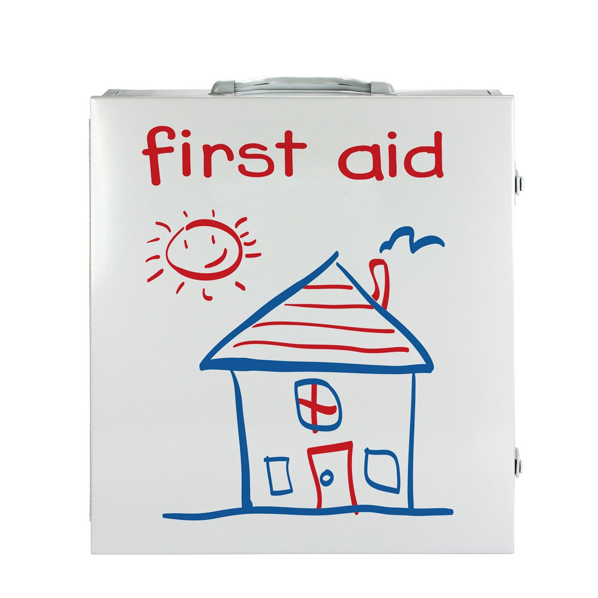 Pediatric 3 Shelf First Aid Metal Station - W-712005