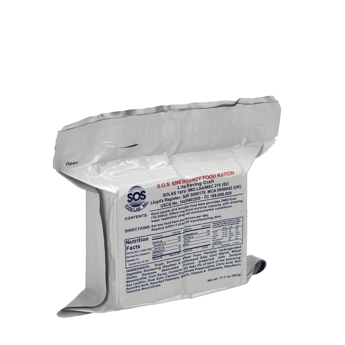 Emergency Food Ration Pack, 2400 Calories - W-805958