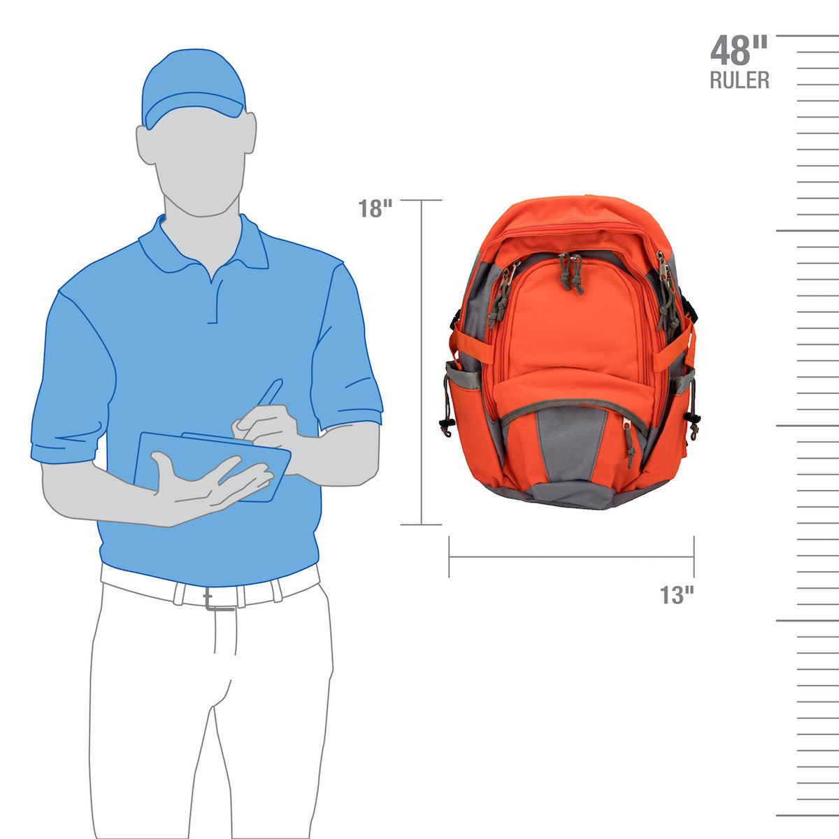 Emergency Preparedness 3 Day Backpack - W-90001