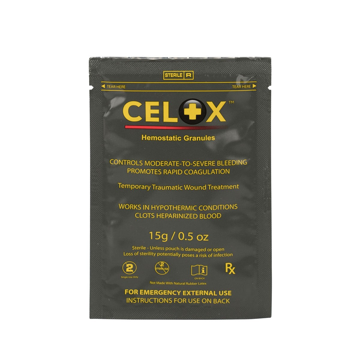 Celox Blood Clotting Agent, 15g Granules Pack - W-90773