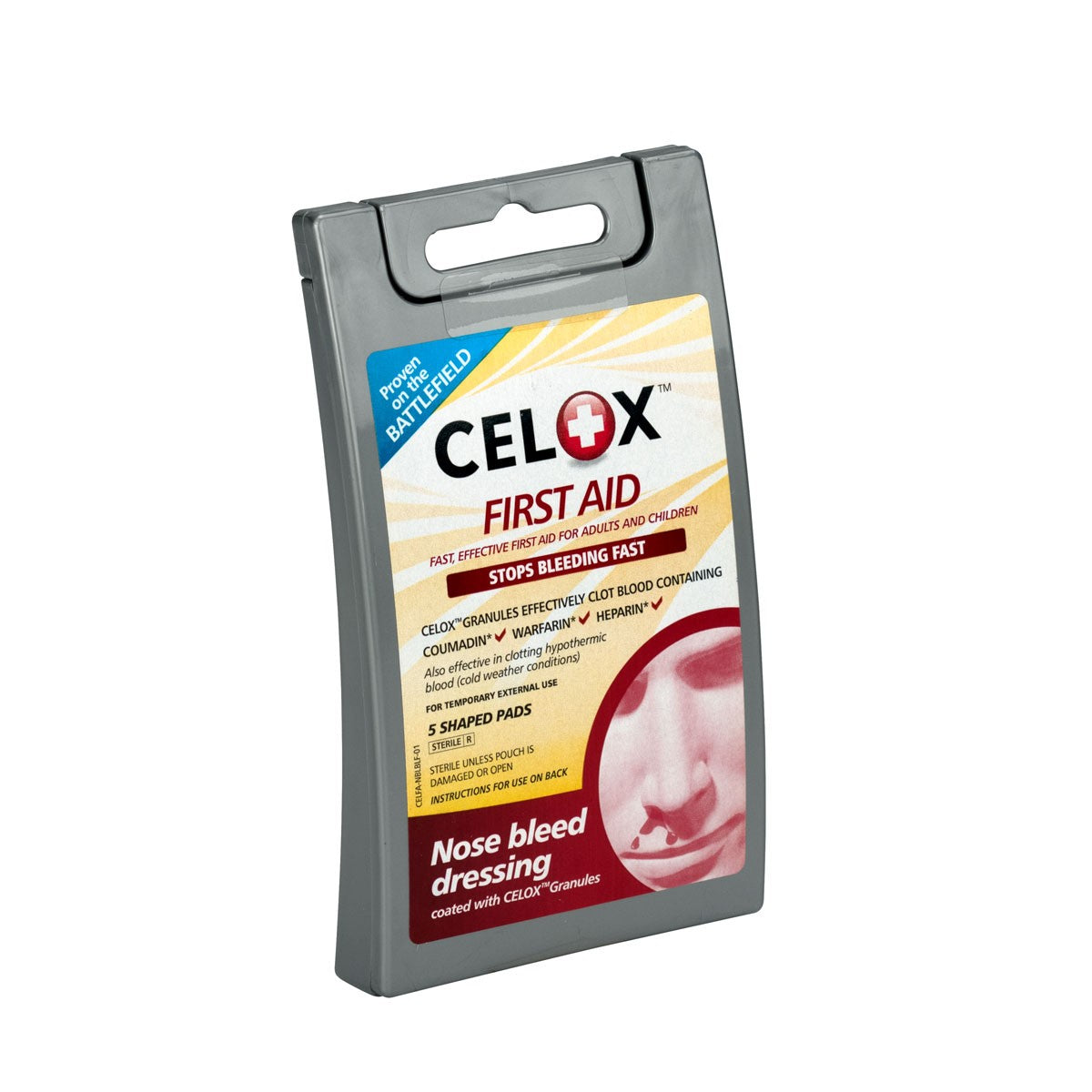 Celox Nosebleed First Aid, 5 Pack - BS-FAK-90776-1-FM