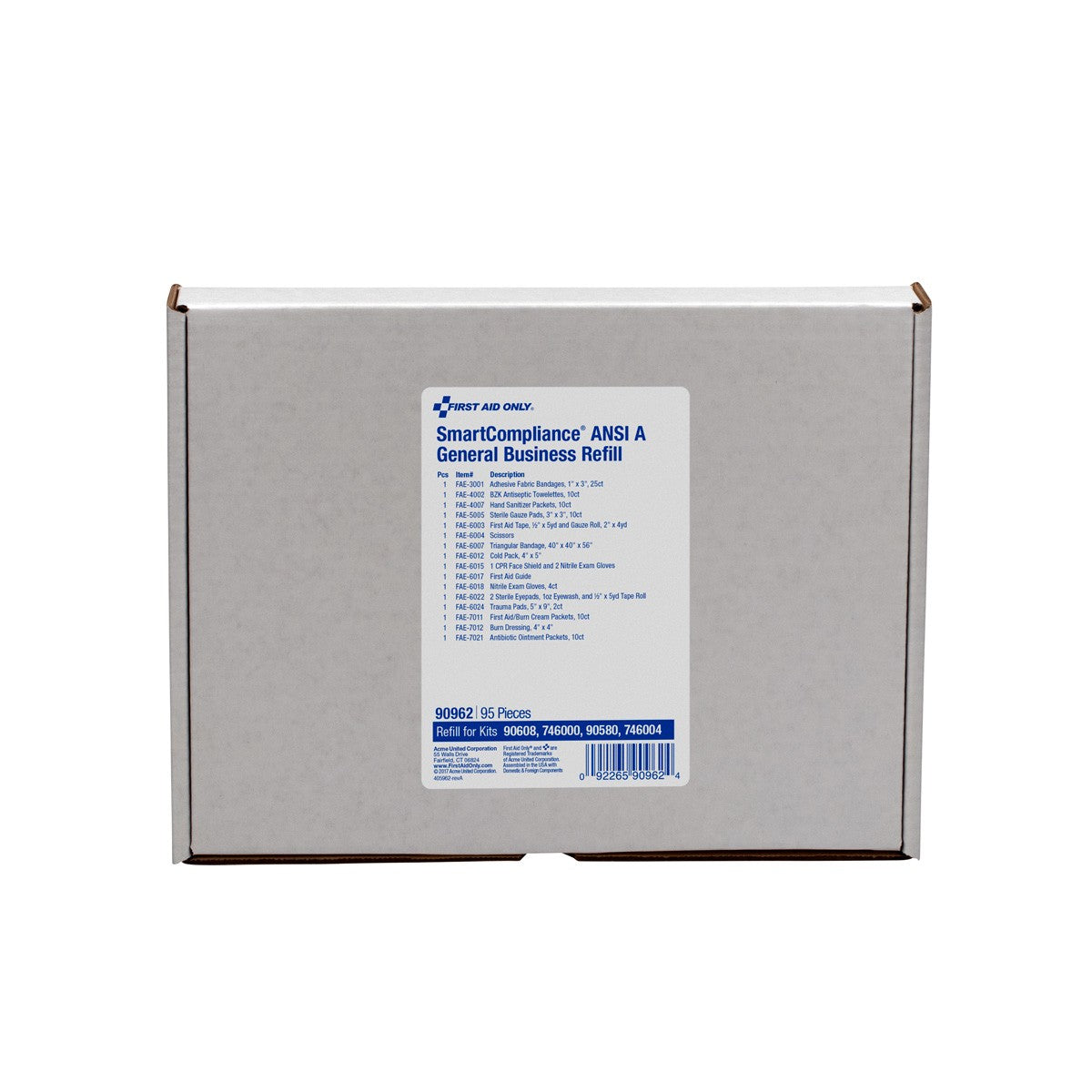 SmartCompliance ANSI A Food Service Refill - W-90963