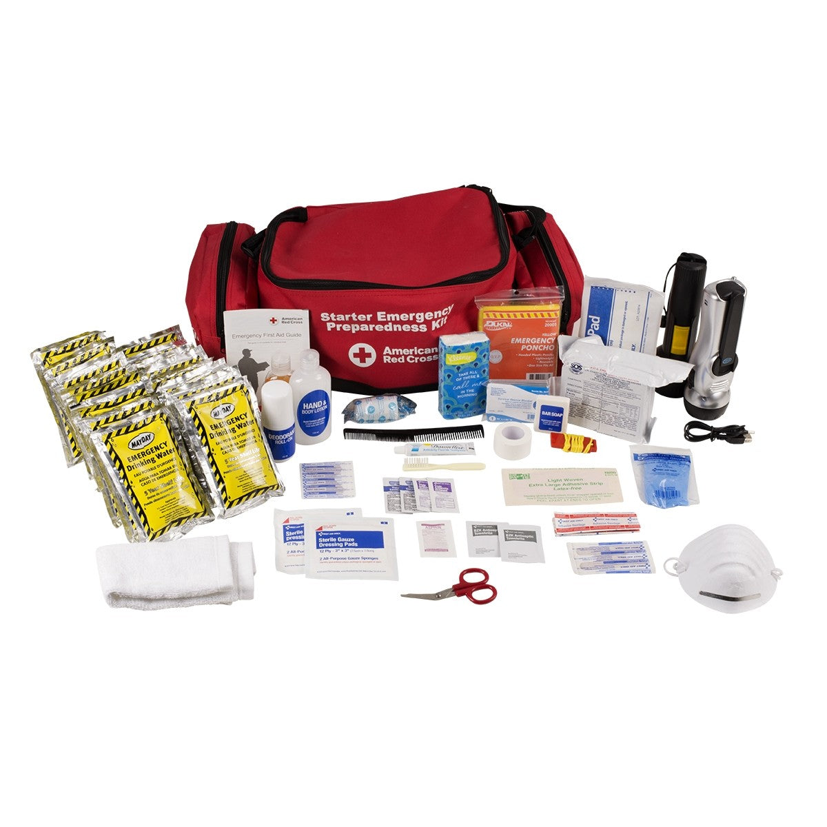 American Red Cross Emergency Preparedness Starter 1-Day Duffle Bag - W-91050