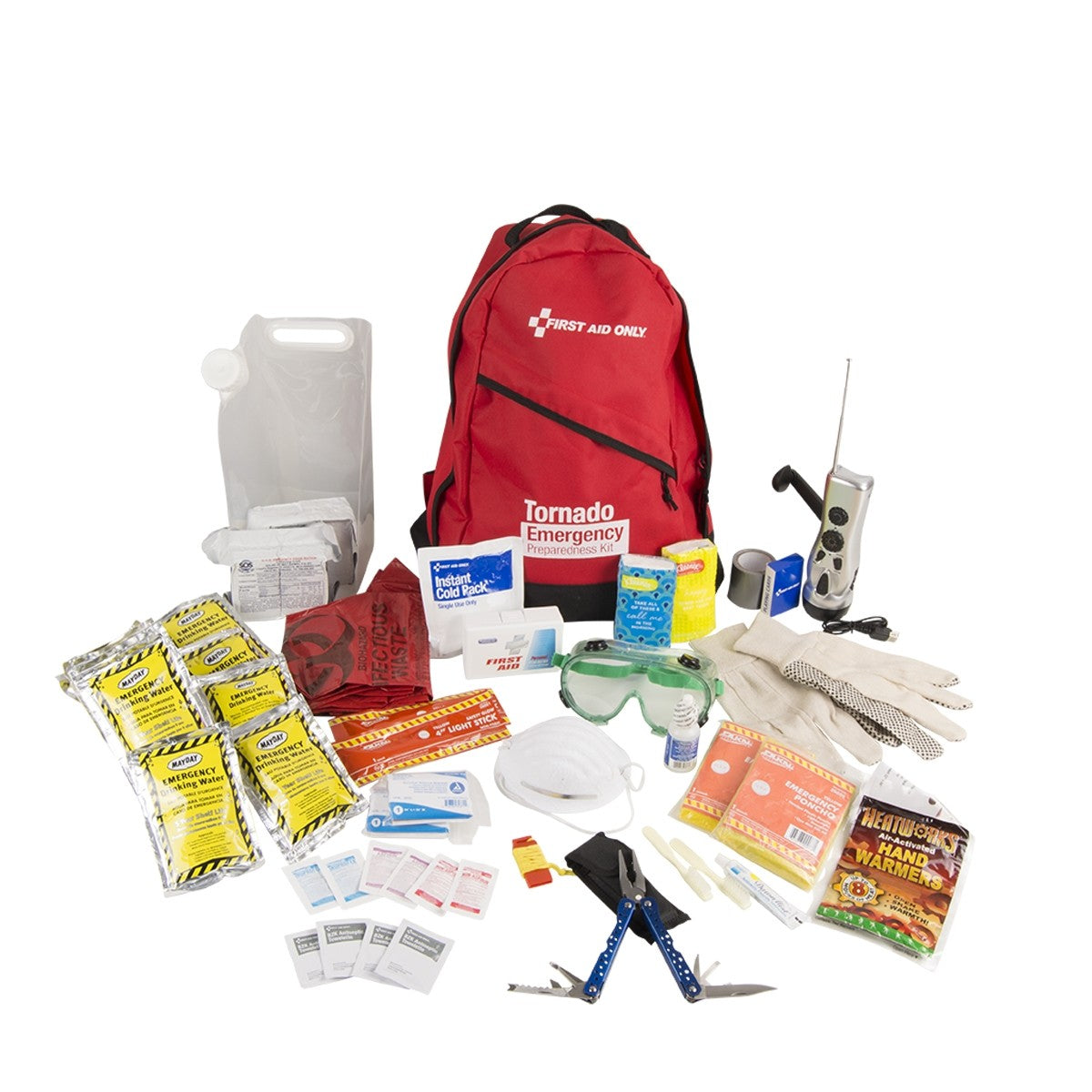 2 Person Emergency Preparedness Tornado Backpack - W-91056