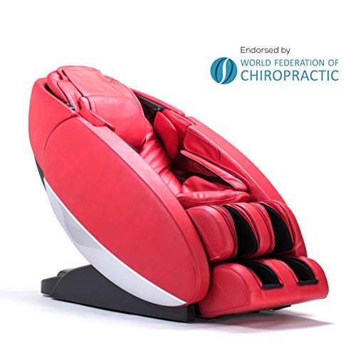 Human Touch Novo XT2 - Full Body, Zero Gravity Massager Chair with Premium Sound and Dual Lumbar Heat, Red