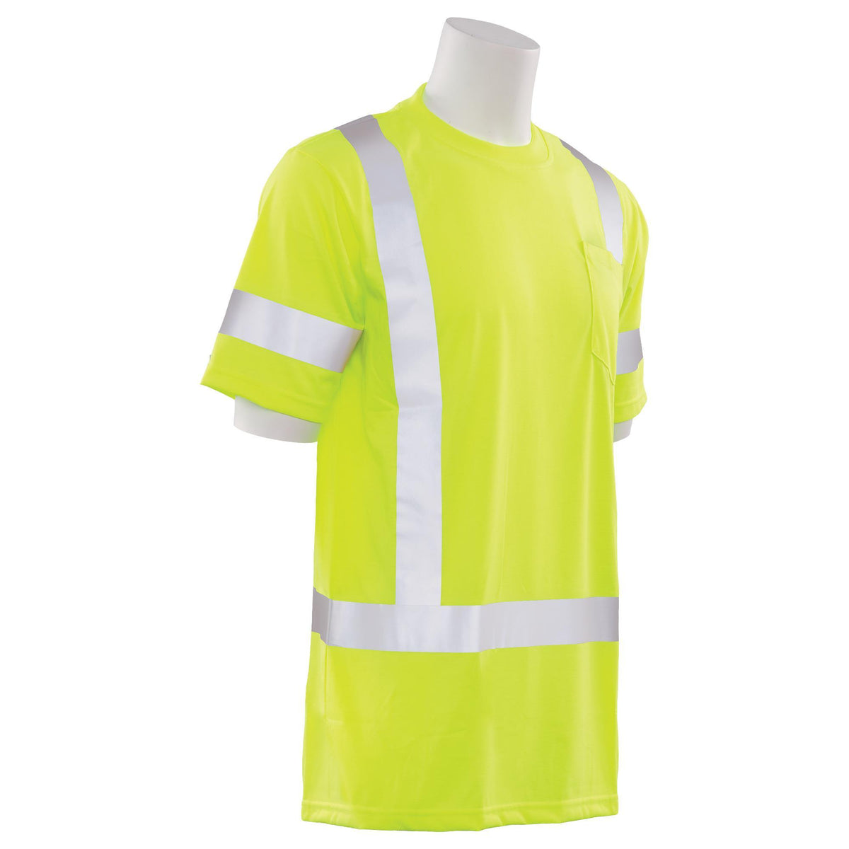 9801S Class 3 Short-Sleeve T-Shirt with Reflective Tape