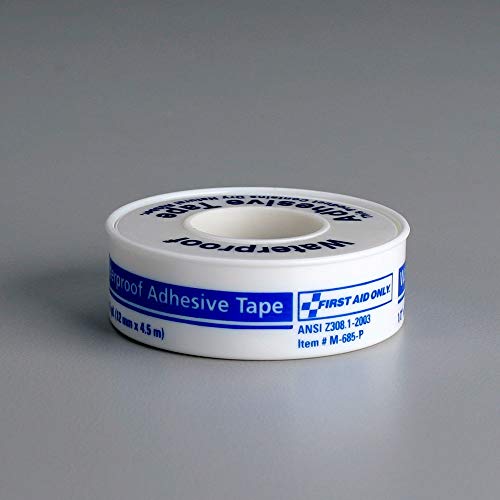 1/2&quot;X5 Yd. Waterproof First Aid Tape - W-M685-P