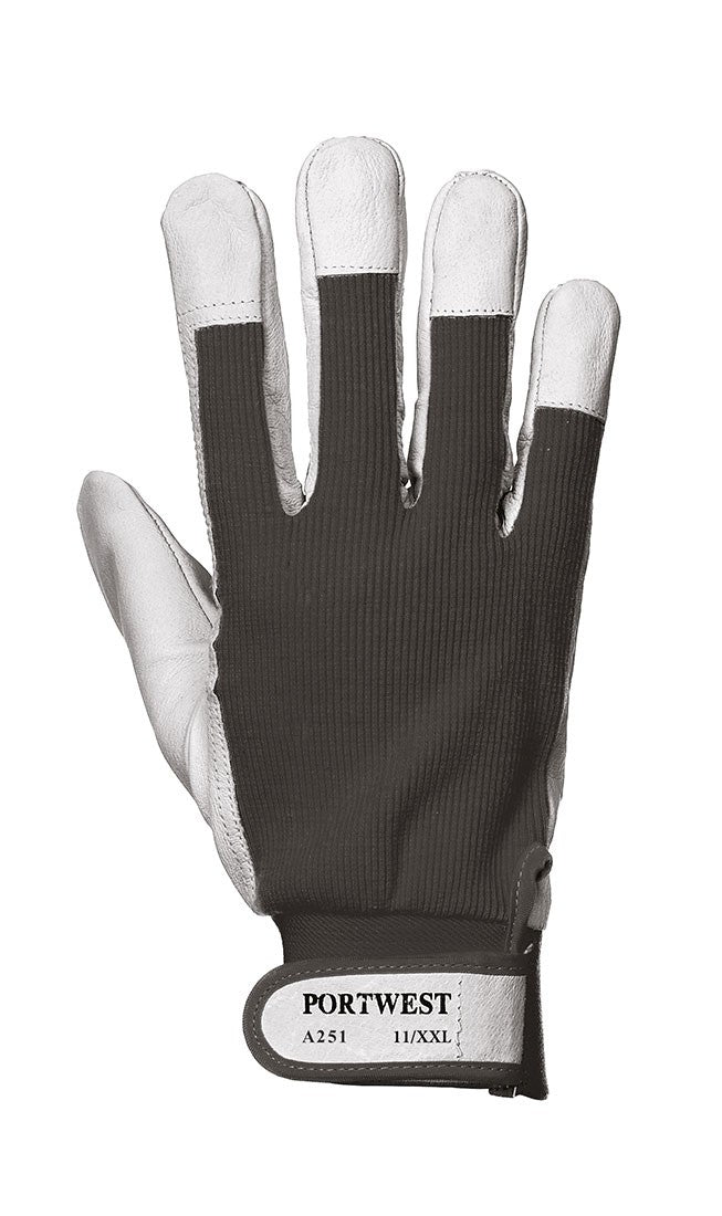 Tergsus Micro Gloves - Work Glove for Men - Can be used for Winter, Ski, Driving, Garden Working, Construction (12 Pairs)