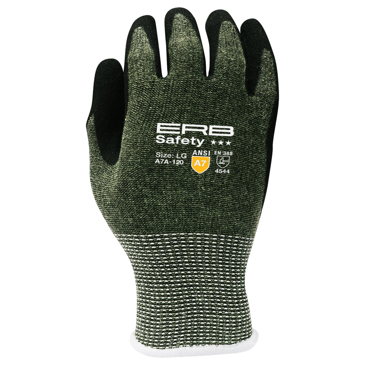 A7A-120 HPPE Cut Glove with Nitrile Sandy Coating 12 pair