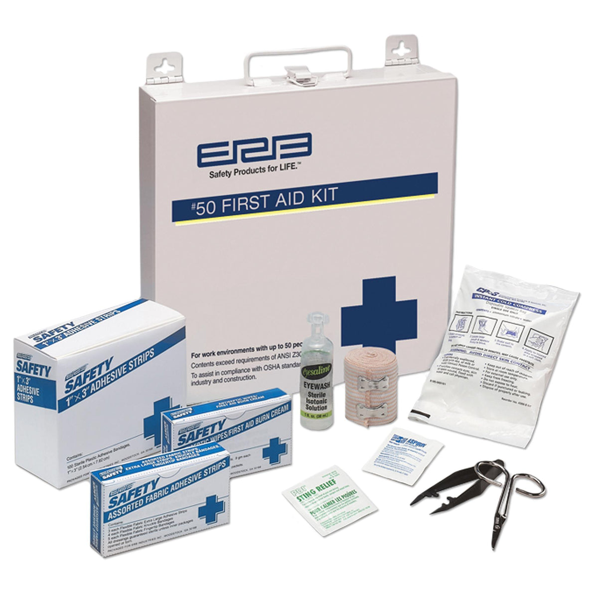 Premium First Aid Kit with Metal Box 1EACH