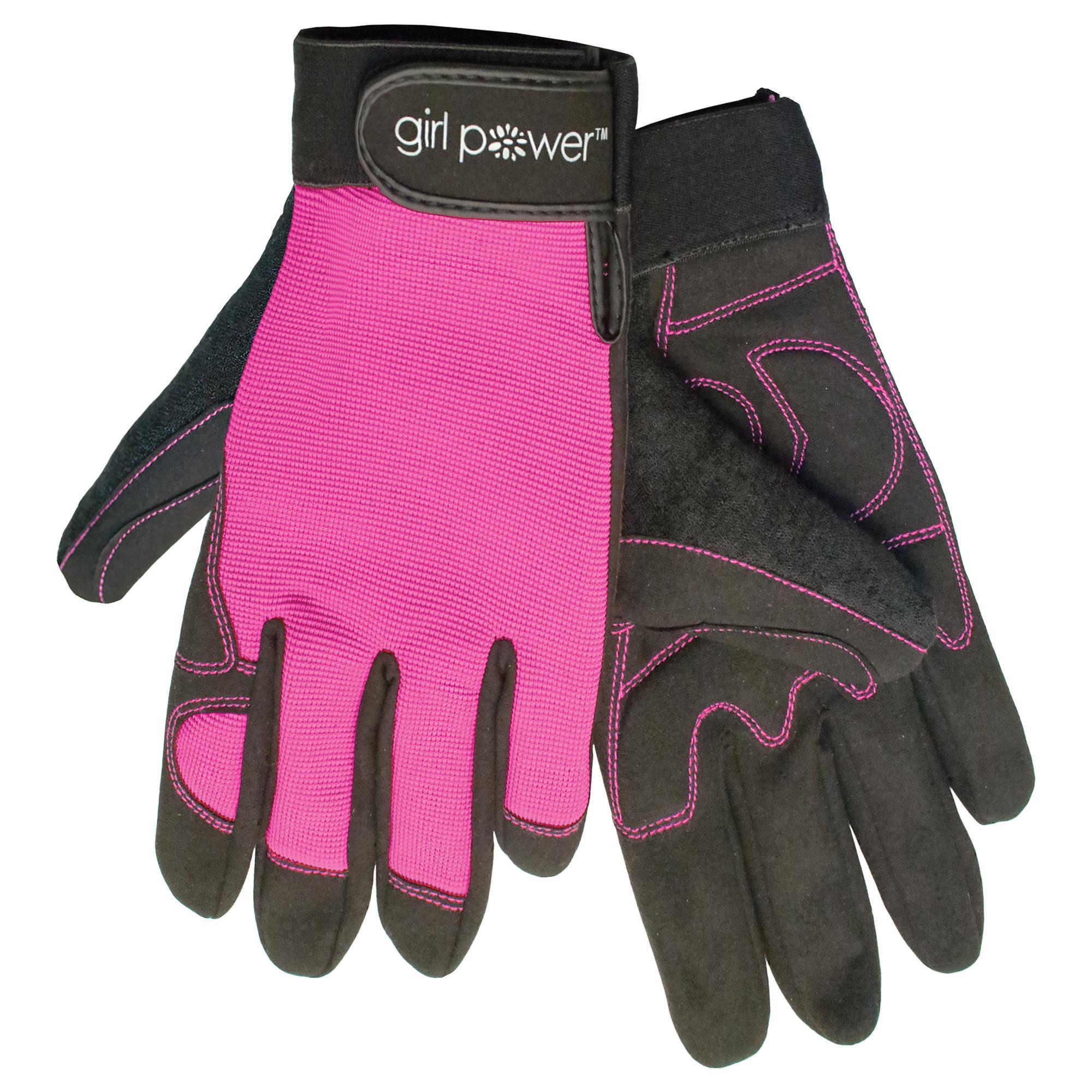 handschuhe mechanics ERB GP8-611 Girl Power Mechanic Gloves, Pink, MD