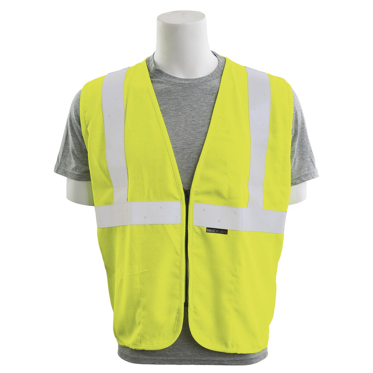 IFR150Z Class 2 Inherently Flame Resistant Zippered Safety Vest 1PC
