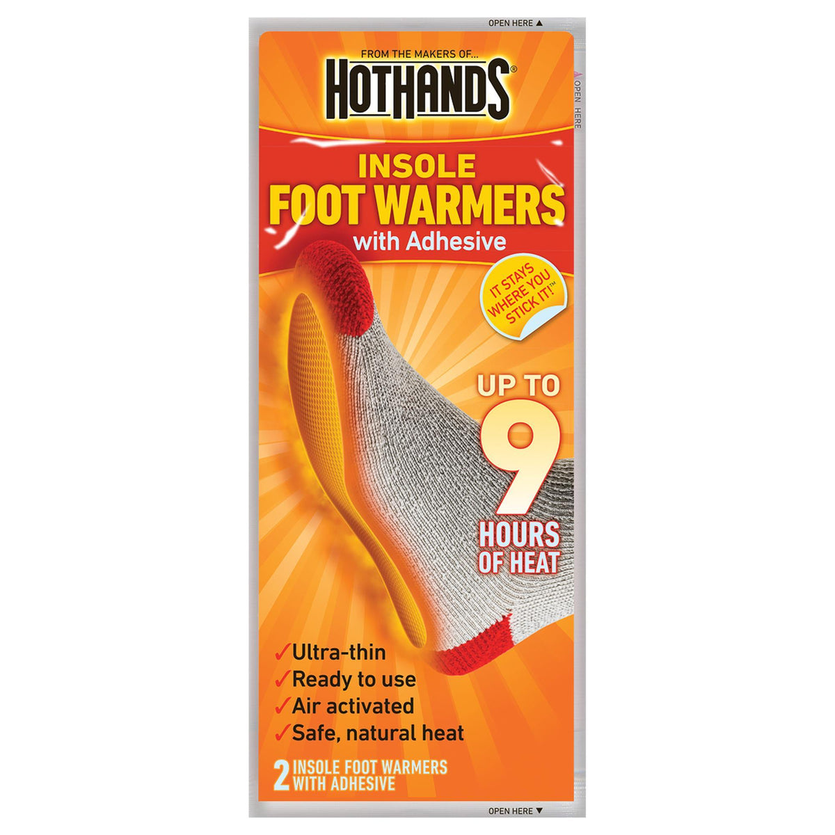 Hothands® Insole Foot Warmers 1PC