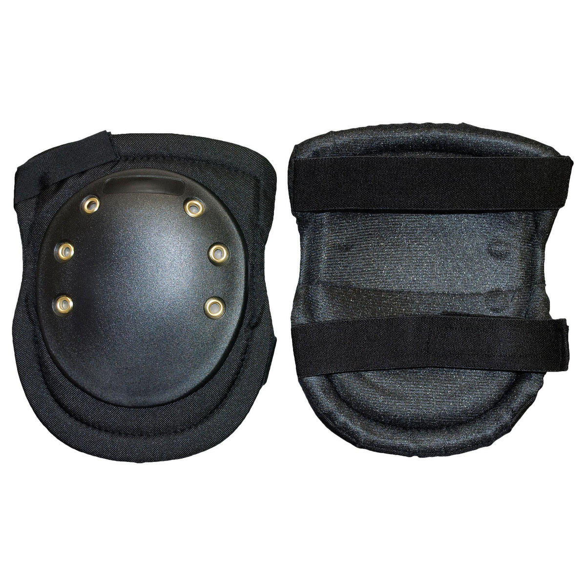 Black Knee Pads with Hard Shell - W-WEL14758BK