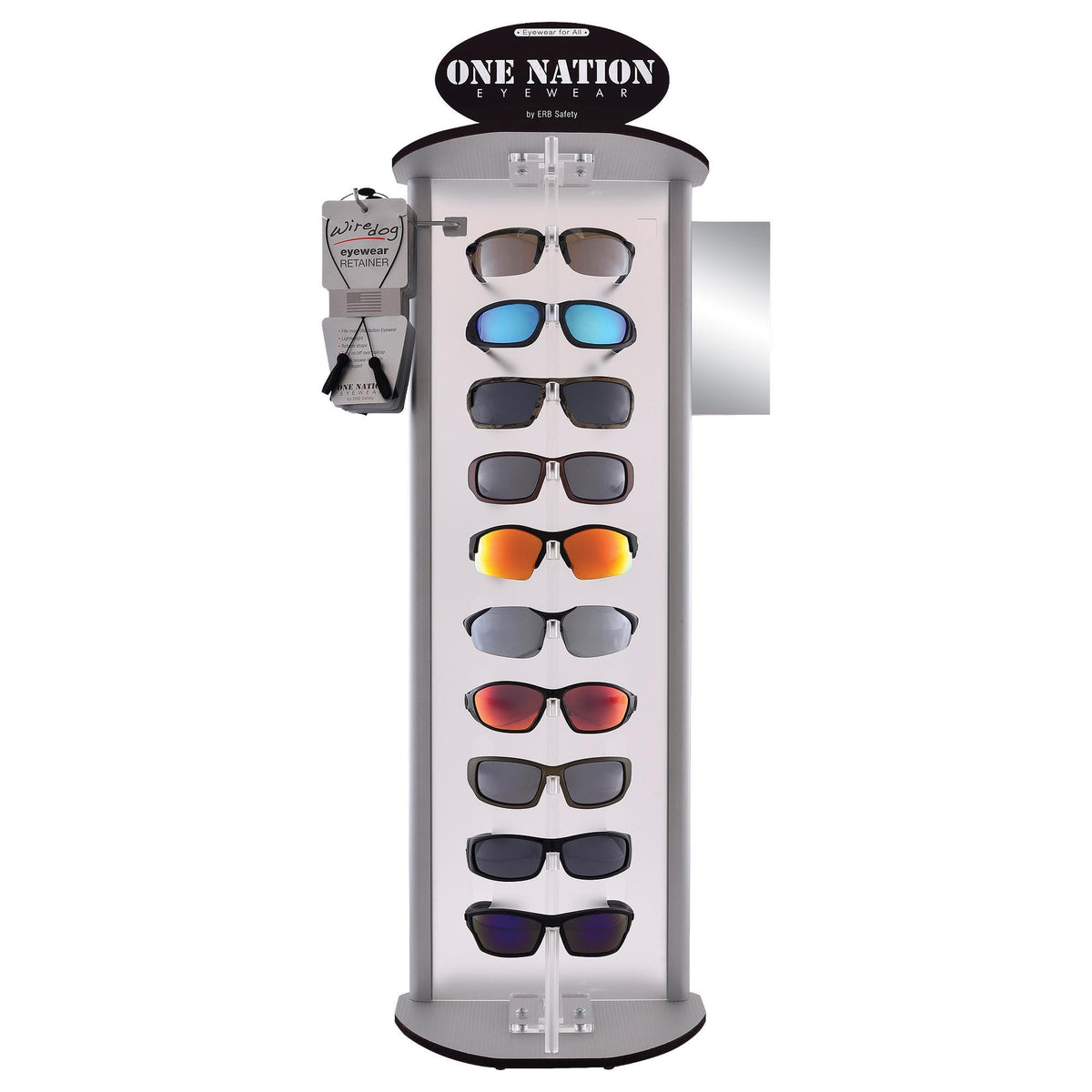 ONE Nation® Display Kit (includes Display and 60 pair of Retail Ready Safety Glasses)
