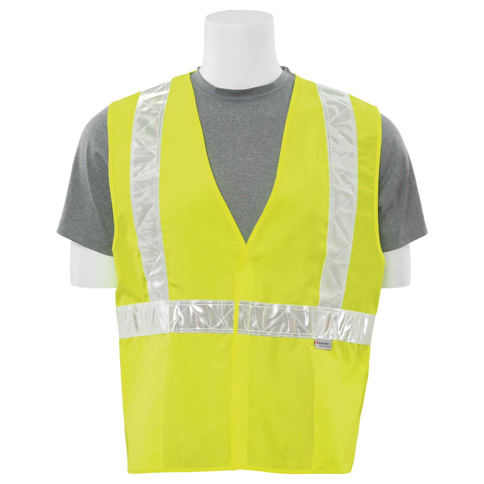S17P Class 2 Safety Vest with Pockets and 3M® High-Gloss Trim 1PC - BRITE  SAFETY