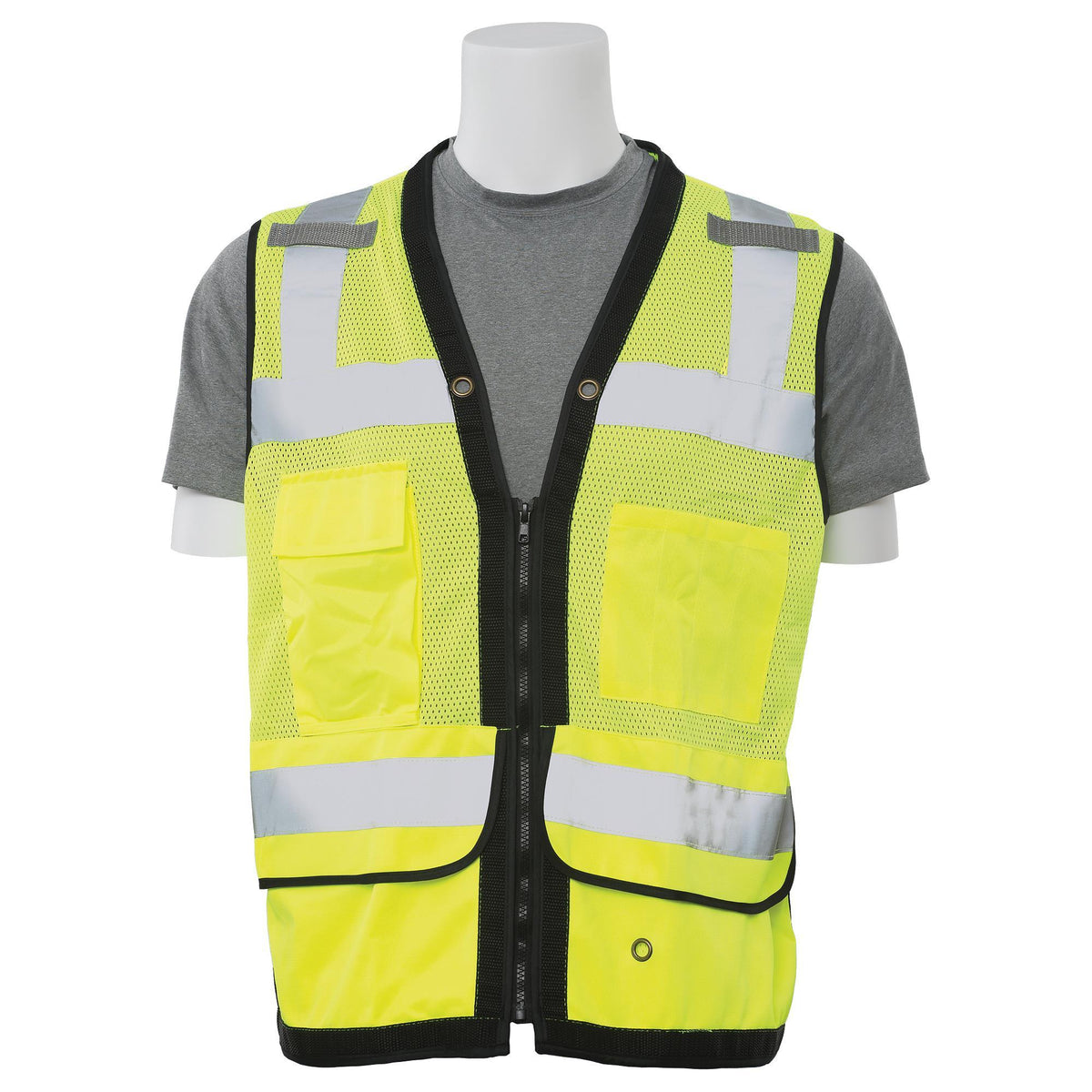 S251 Class 2 Premium Surveyor&#39;s Safety Vest with Tablet Pocket