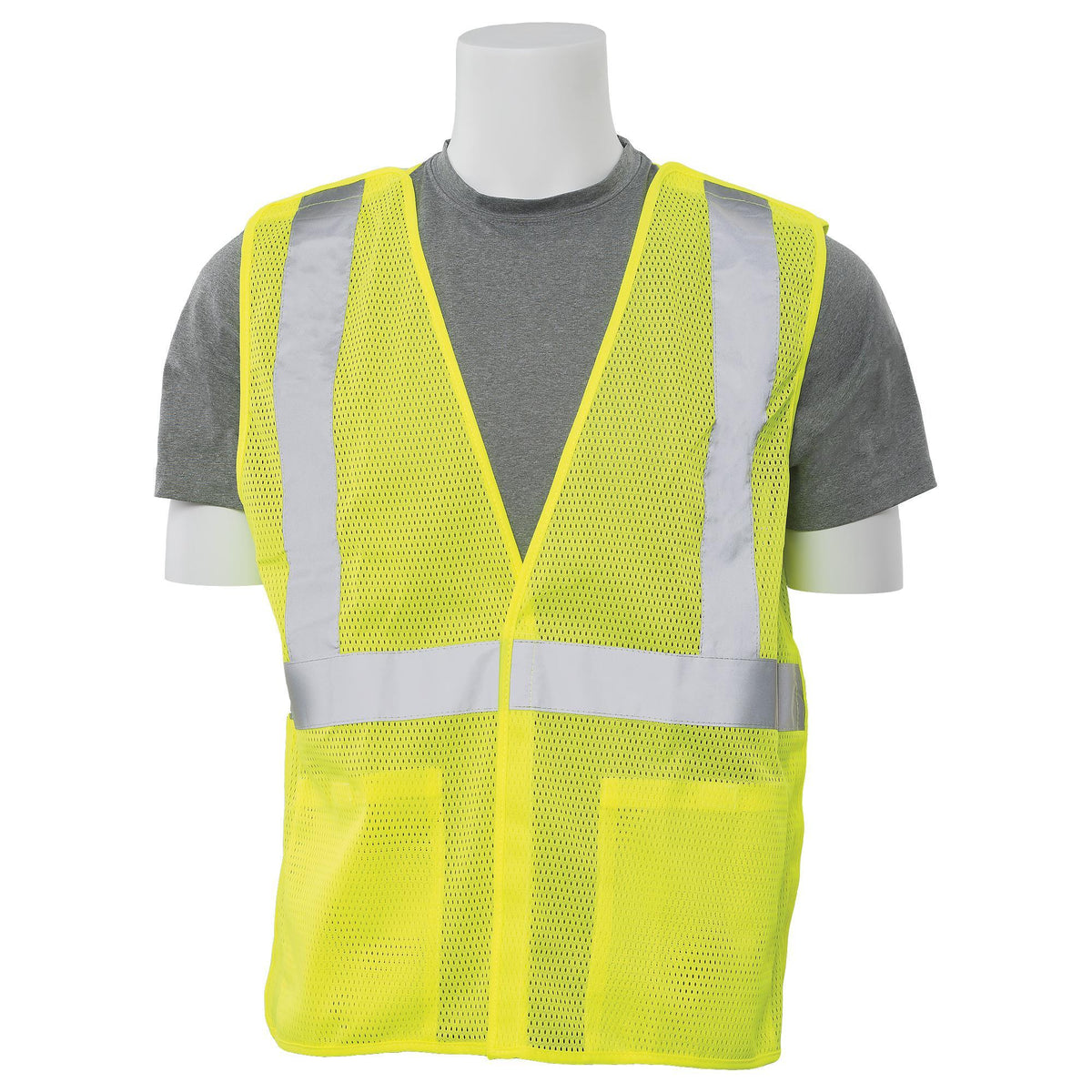 Hi Viz Lime S320 Class 2 Mesh Break-Away Safety Vest 1PC