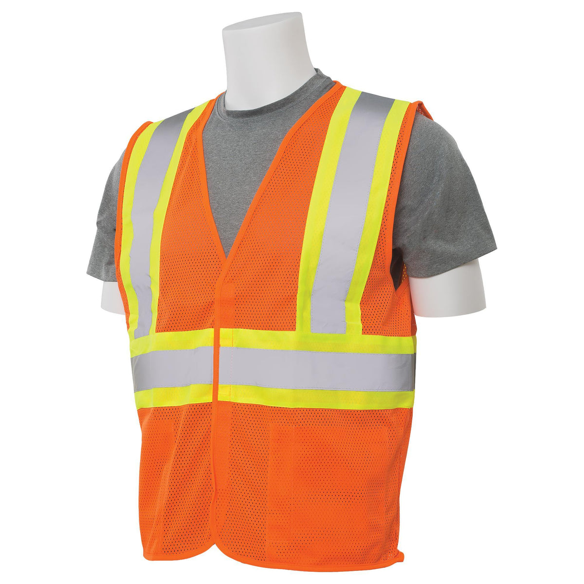 S382 Class 2 Mesh Safety Vest with Contrasting Tape 1PC