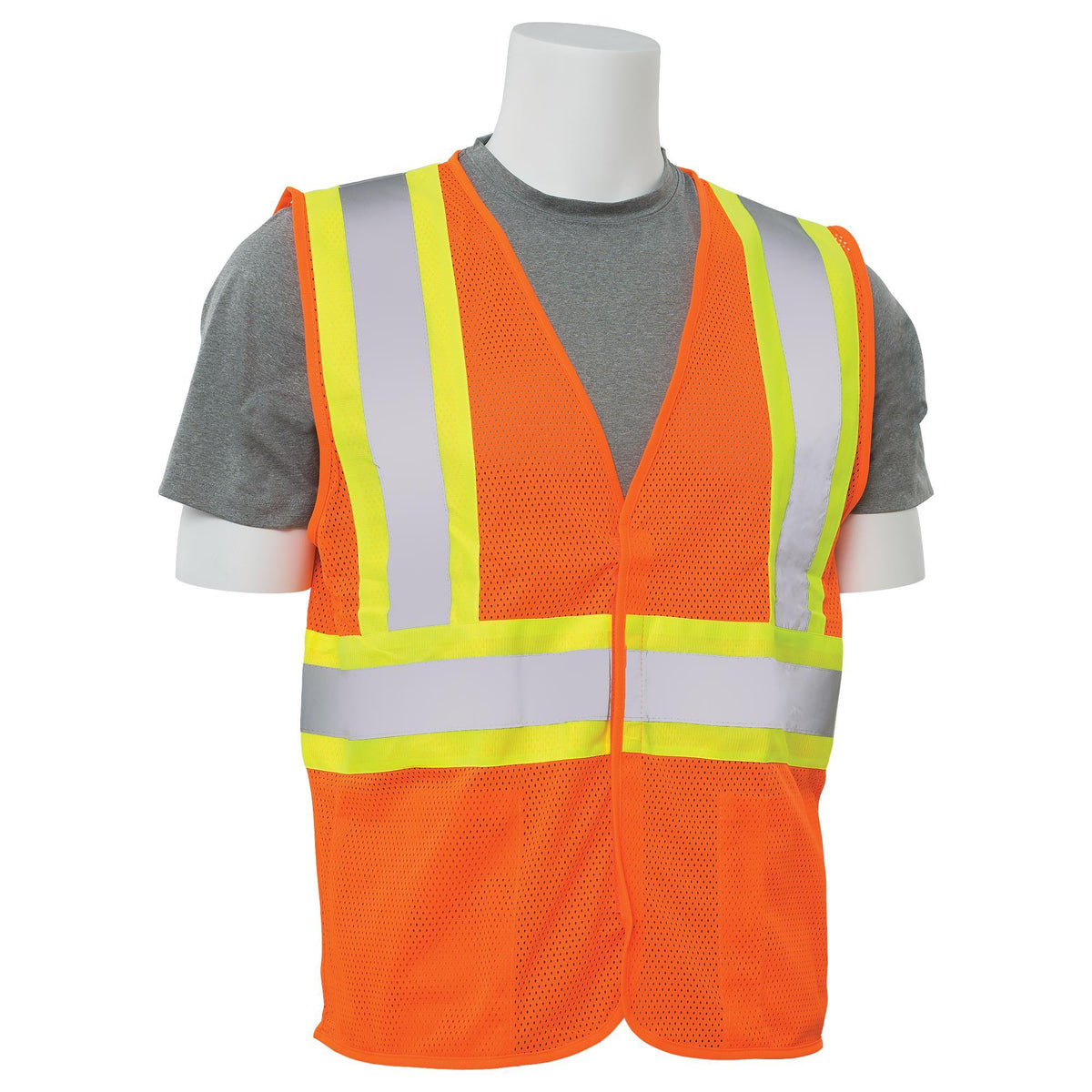 S382 Class 2 Mesh Safety Vest with Contrasting Tape 1PC