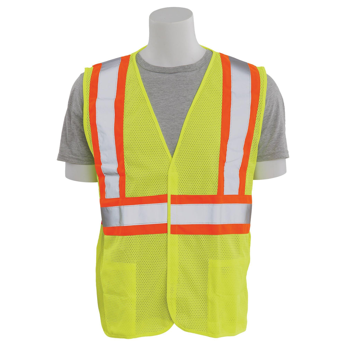 S382T Class 2 Mesh Safety Vest with Contrasting Tape - Tall