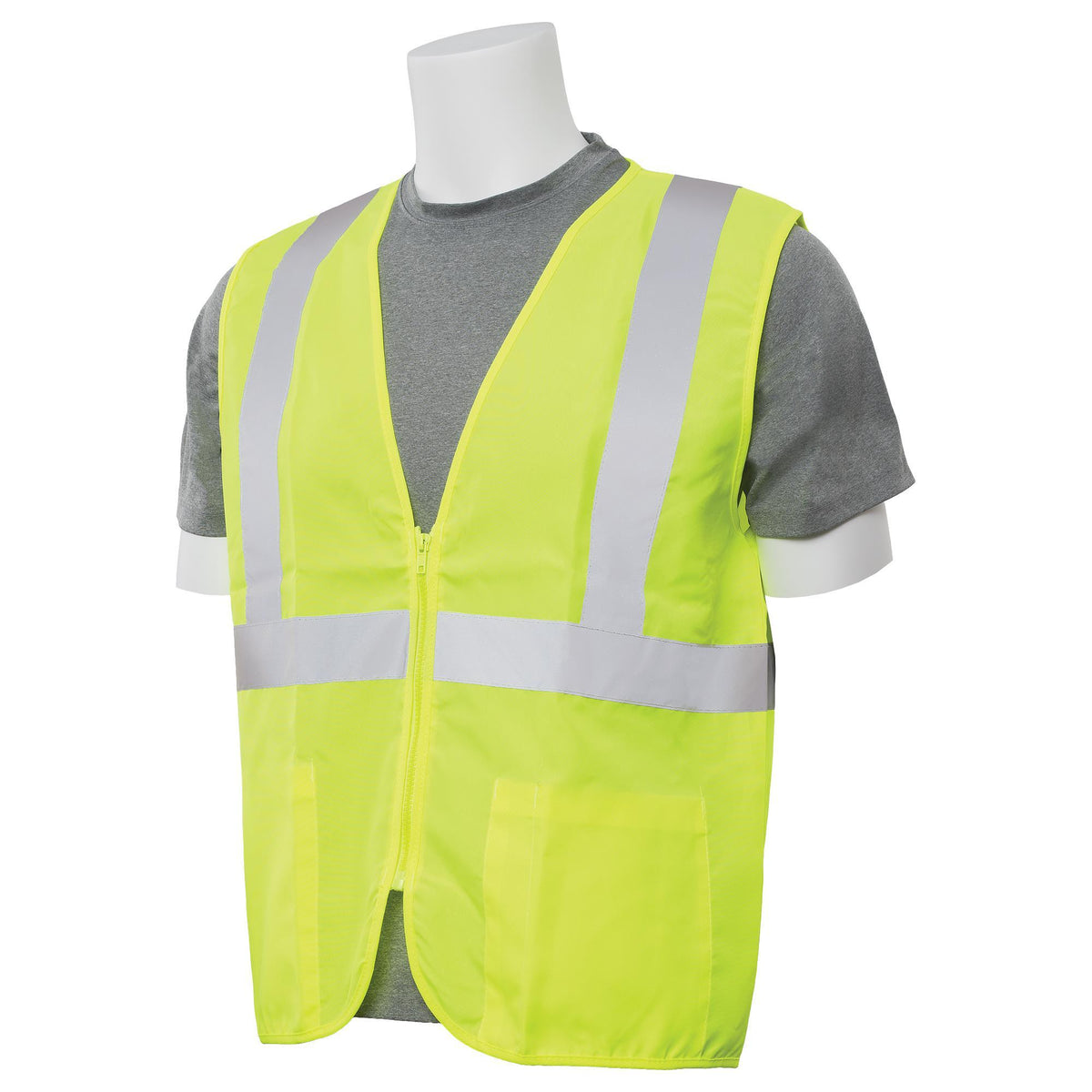 S388Z Class 2 Oxford Economy Zipper Safety Vest 1pc