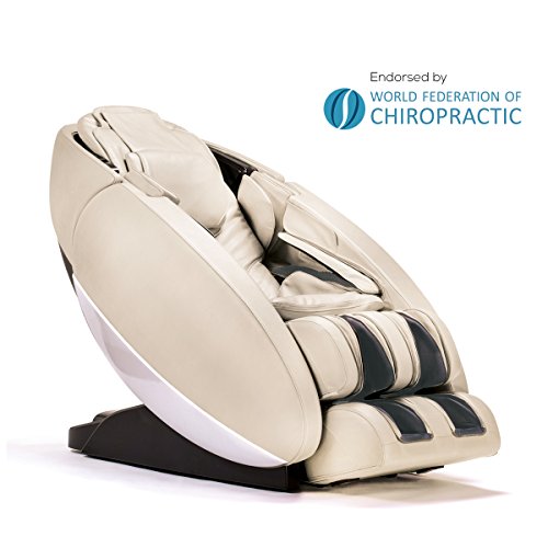 Human Touch Novo XT2 - Full Body, Zero Gravity Massager Chair with Premium Sound and Dual Lumbar Heat, Cream