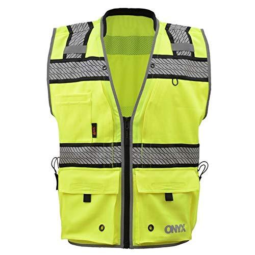 Firstahl Onyx Surveyor&#39;s Safety Vest - Work Wear - High Visibility