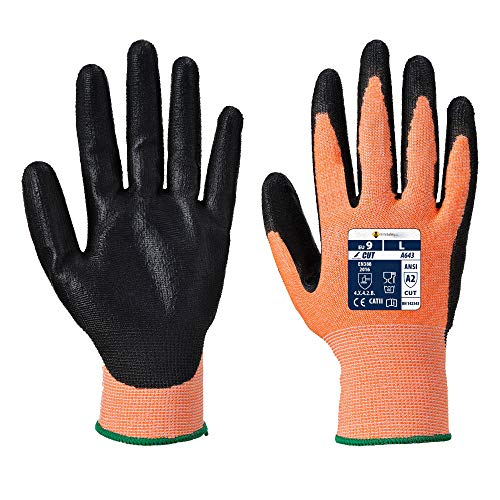 A643 - Amber Cut Glove - Nitrile Foam (Pack of 5)