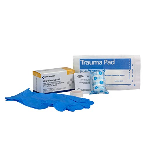 Minor Wound Care Kit, Unit Box - First Aid Kit Emergency Kit Trauma Kit First Aid Cabinet Refill