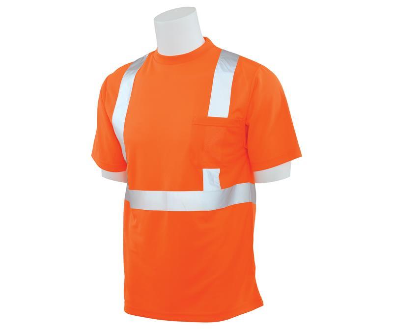 9006SX Class 2 Mesh T-Shirt with X-Back Reflective Tape